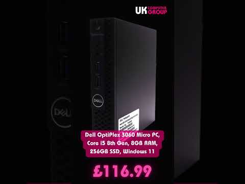 Dell OptiPlex 3060 Micro PC, Core i5 8th Gen, 8GB RAM, 256GB SSD, Windows 11 £116.99 w/code 👇🔥🔥