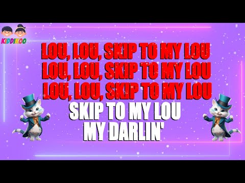 Skip To My Lou Video For Kids - Kiddikoo Nursery Rhymes & Kids Songs - Skip to My lou Poem for kids