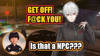 【VCR GTA】Kuzuha and Kanae acting as NPCs【Eng sub/Nijisanji/Kuzuha/Kanae/ChroNior】