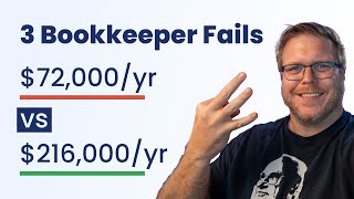 3 Bookkeeping Business Fails You Gotta Stop! [Starting a Bookkeeping Business & Accounting Firm]