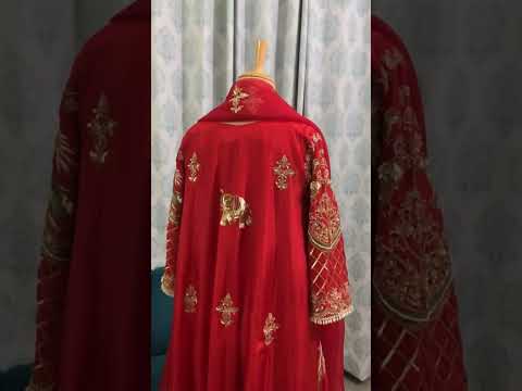 bridal suit design 2024 // handwork heavy bridal suit design //#punjabisong #newsong #boutiquework