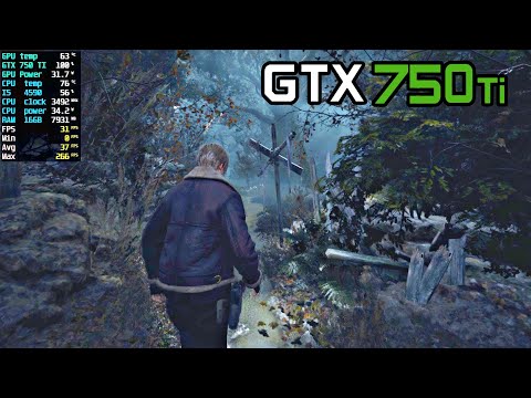 Resident Evil 4 remake | i5 4590 + GTX 750ti 2gb