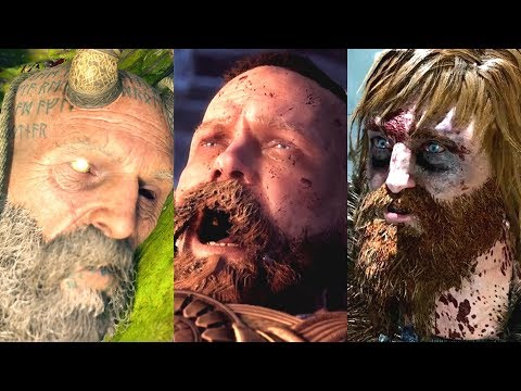 God of War PS4 - All Death Scenes