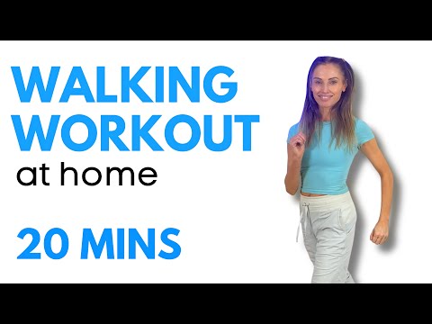 Walking Workout 🔥 20 Minute Walk at Home