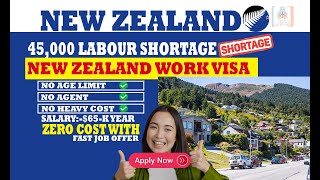 New Zealand Work Visa 2023|| Abroad Vacancies|| No Agency ||Zero Cost