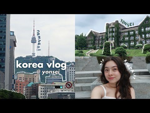 YONSEI UNIVERSITY MOVE-IN VLOG ✈️  fly to korea w me, dorm tour, orientation, study abroad, etc.