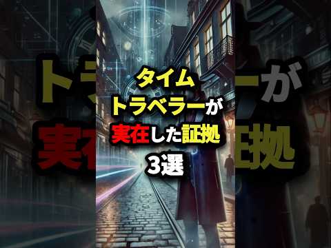 タイムトラベラーが実在した証拠3選 #都市伝説