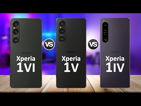 Sony Xperia 1 VI VS Sony Xperia 1 V VS Sony Xperia 1 IV