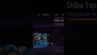 NEW TOP UP EVENT🐶SHIBA TOP- UP COMPLETED ✅ ||Garena 🔰free fire🔥#shorts 🔰#dmarmy