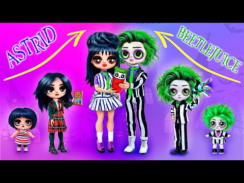 Gia Đình Beetlejuice 2: Hành Trình Lớn Lên của Astrid! 32 Mẹo DIYs LOL OMG