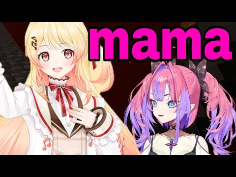 Otonose Kanade Suddenly Become Over Protecting Mama For Kikirara Vivi | Minecraft  [Hololive/Sub]