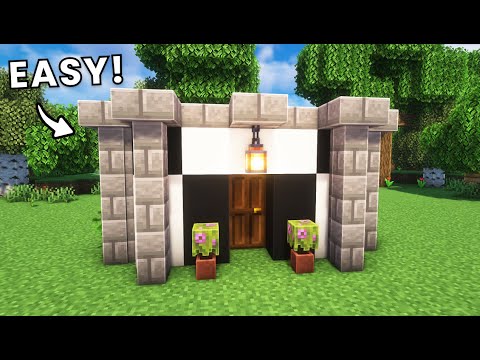 Minecraft: How to Build a Panda Modern House (Easy)