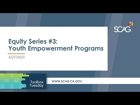 Toolbox Tuesday: Equity Series - Youth Empowerment Programs