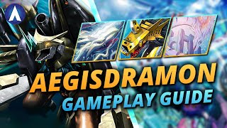 THEY CAN'T DEAL WITH THIS!!! Aegisdramon Deep Savers Deck Gameplay Guide | Digimon Card Game EX8