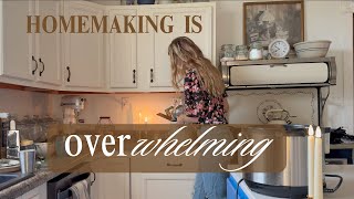 Homemaking Encouragement when Overwhelmed I Christian Homemaker