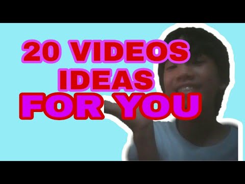 20 VIDEOS IDEAS FOR YOU(THANK FOR WATCHING AND FOR SUBSCRIBE) |TAMI VLOG