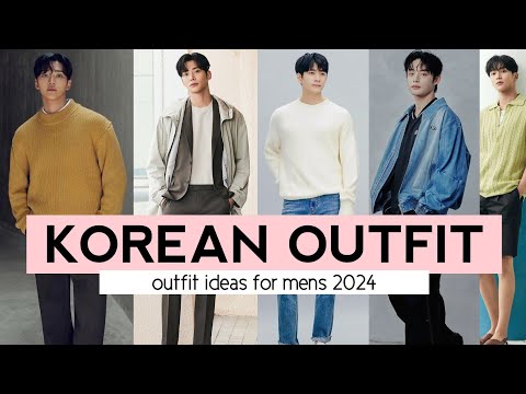 17 KOREAN OUTFIT ideas for Mens 🔥 2024 men's fashion guide 🔥