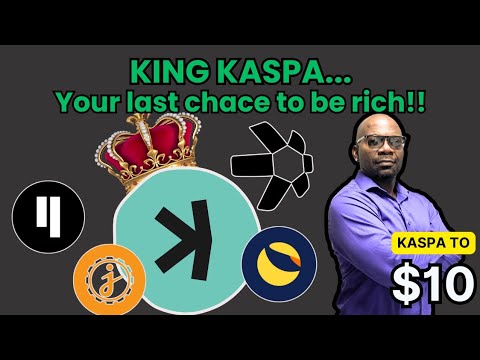 KING KASPA... Your last chance to be rich!! #kas #jas #qnt #qubic