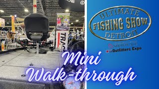 Ultimate Fishing Show Detroit 2024 WALK-THROUGH