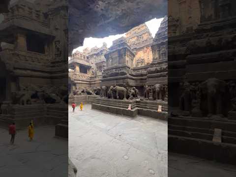 📍Kailash Mahadev Temple - Ellora Caves #ytshorts #shortsviral #shortsyt