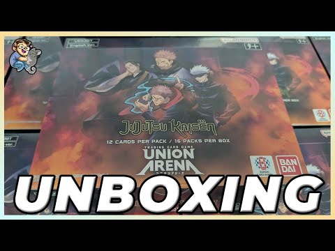 Union Arena Jujutsu Kaisen Unboxing | Case Hits Included At The End! | North America Version