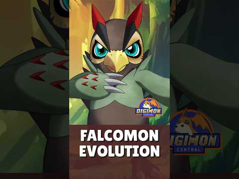 Falcomon Evolution Line #Shorts