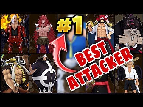 TOP 10 BEST ATTACKERS RANKED [JAN 2025] | One Piece Bounty Rush OPBR