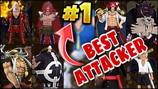 TOP 10 BEST ATTACKERS RANKED [JAN 2025] | One Piece Bounty Rush OPBR