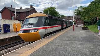 *4K60* Midland Pullman HST thrashes through Garforth with a 3 tone (28/05/22)