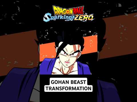 NEW GOHAN BEAST TRANSFORMATION! - Dragon Ball Sparking Zero Mods