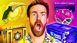 Rocket League VS Counter-Strike CRATE OPENINGS!