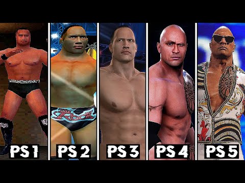 WWE 2K25 - The Rock Entrance Evolution! (WWF War Zone to WWE 2K25)