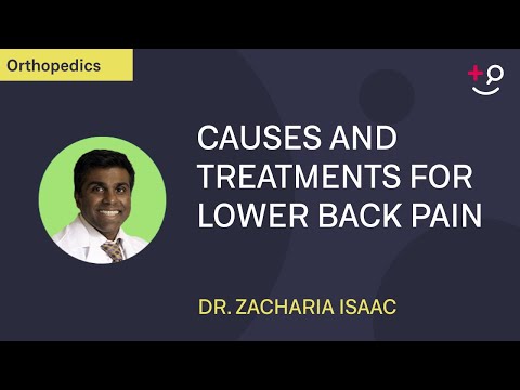 What causes lower back pain? What treatments are available to reduce the pain?