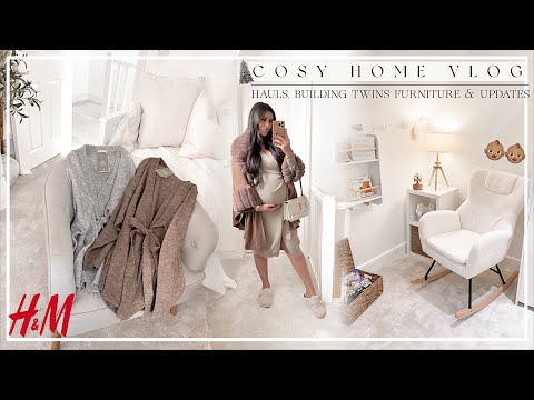 COSY HOME VLOG | HAULS, NEW TWINS FURNITURE & UPDATES!