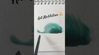 Just relax! Watercolour Art Meditation #katekuchinaart #satisfying #watercolourpainting #arttherapy