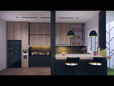 MODERN MINIMALIST KITCHEN DESIGN | ENSCAPE 3.0 | SKETCHUP 2019