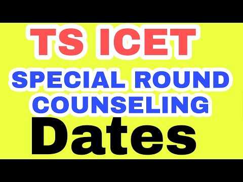 ts icet 2021 SPECIAL ROUND AND SPOT ADMISSION  counselling dates