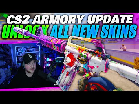 CS2 "ARMORY" UPDATE | UNLOCK EVERY NEW SKIN IN UNDER 5 MINS