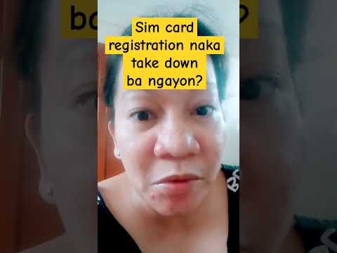 Takedown naba ang globe simcard registration? @globeph