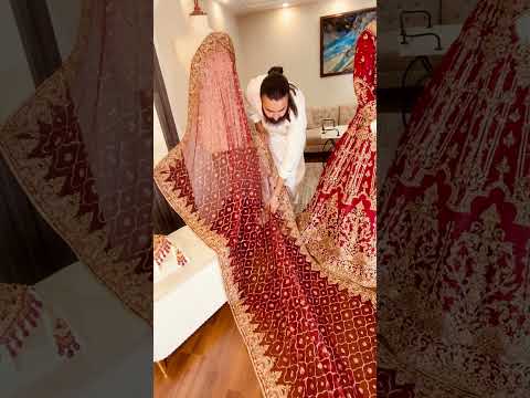 Stunning Red Pakistani Bridal Dresses | Customized Wedding Dresses | Worldwide Shipping #bridal