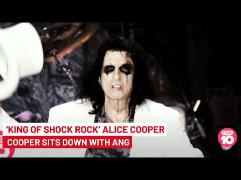 Alice Cooper, Legendary Godfather of Shock Rock | Studio 10