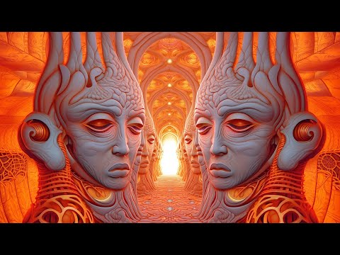 DMTPORTAL - ethereal vaults of unity (4K Visual Journey of Cosmic Whispers)