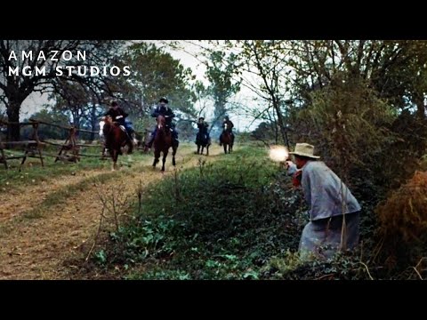 THE HORSE SOLDIERS (1959) | The Soldiers Run Into an Ambush | MGM