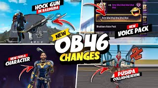 Free Fire OB46 Update All New Changes And Updates