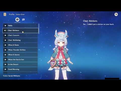 SIGEWINNE ALL VOICE LINES (ENGLISH)