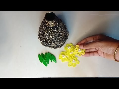 Plastic Bottle Flower vase craft|Best Out of Waste|Plastic Bottle craft idea|Home Decor Ideas|Reuse