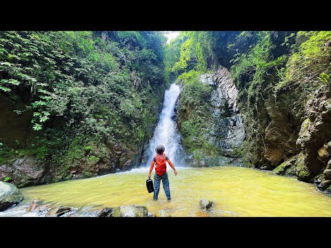 Get relaxed as I Look for a Hidden Waterfall: Epic Hike and COFFEE Brew in the Heart of Nature