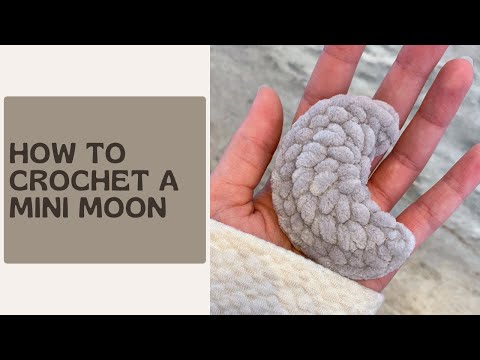 Mini Moon Crochet Tutorial