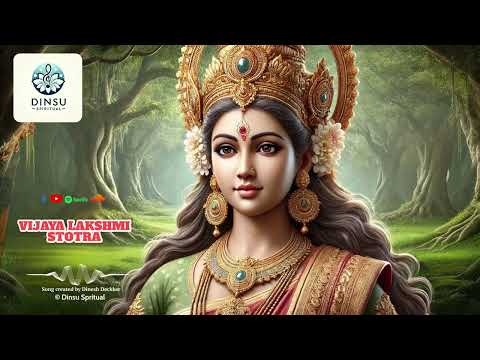 विजया लक्ष्मी स्तोत्र (Vijaya Lakshmi Stotra) | With Lyrics | Dinsu Spiritual