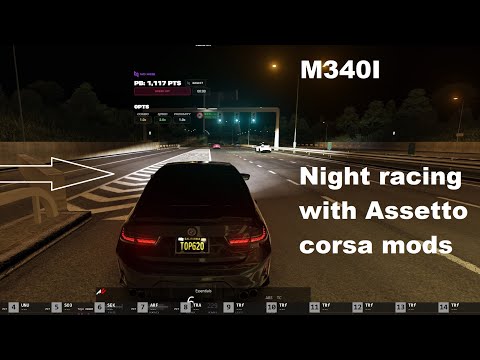 Assetto crosa racing with mods m340i #assettocorsa #simracing #m340i